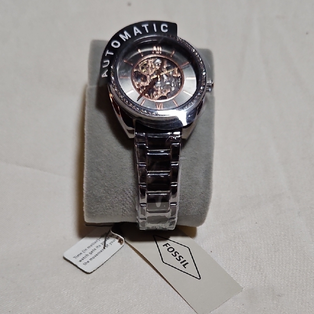 Fossil Silver Automatic Men's Watch